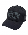Restore Britain Baseball Cap - Black