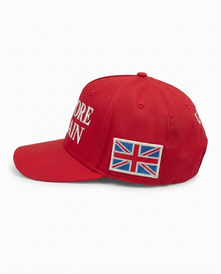 Restore Britain Baseball Cap - Red